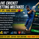 7 Live Cricket Betting Mistakes Most IPL Fans Make